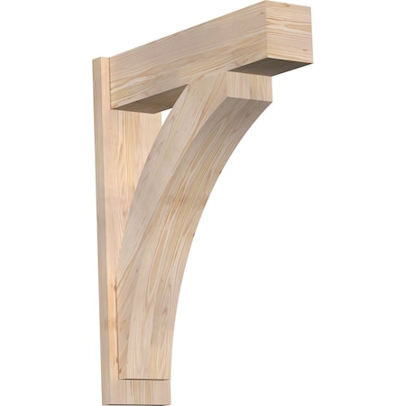 Ekena Millwork Thorton Block Smooth Outlooker, Douglas Fir, 7 1/2"W x 28"D x 36"H OUT08X28X36THR05SDF